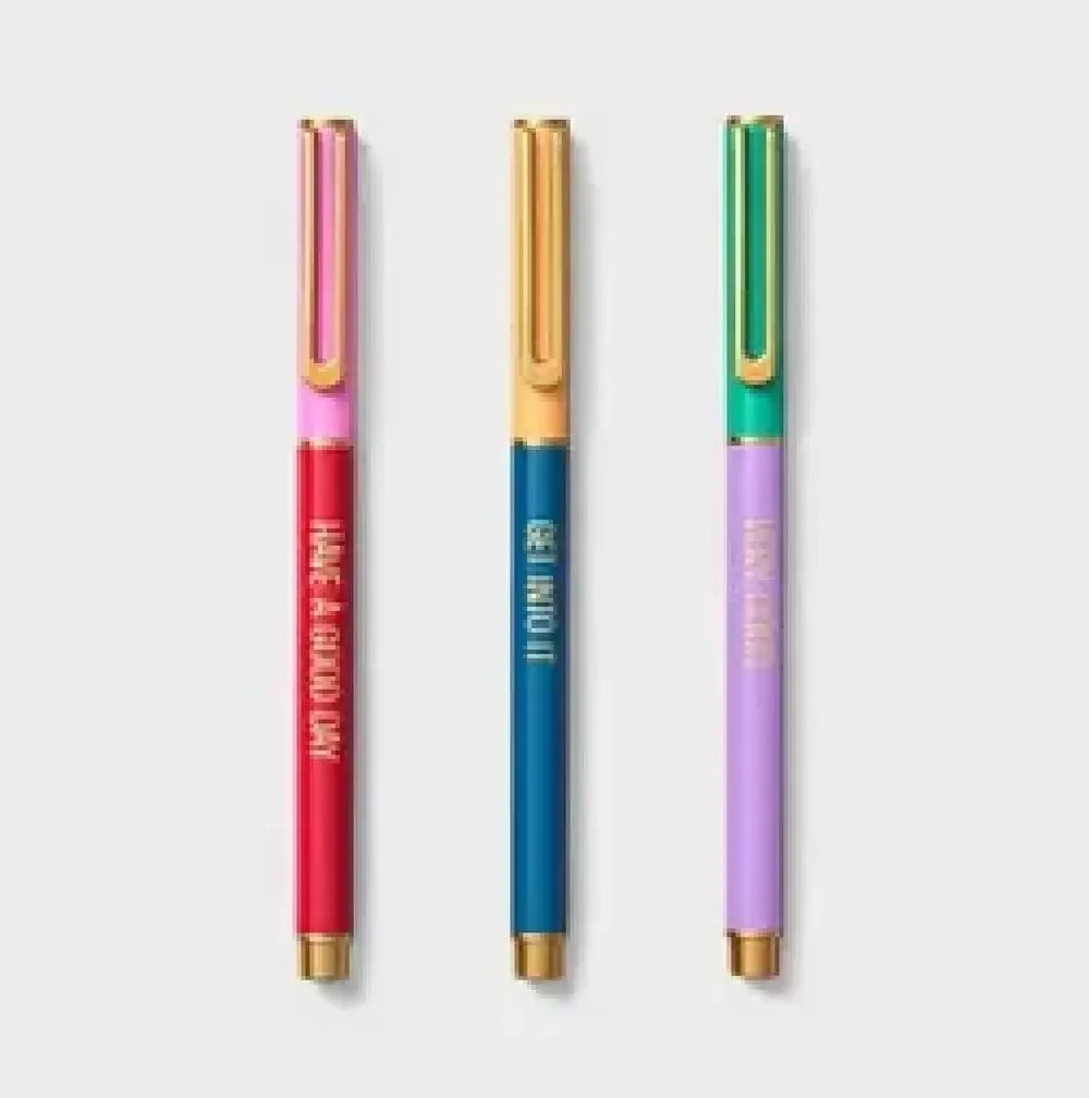Tabitha Brown 3pcs Ballpoint Pen Set NEW